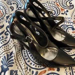 Qupid - Black Patent Heels - size 7.5